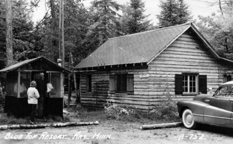 Blue Top Resort, Ray Minnesota, 1940's