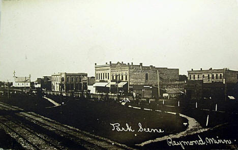 Park Scene, Raymond Minnesota, 1910's