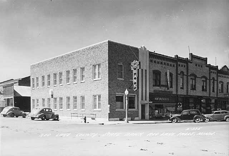 Red Lake County State Bank, Red Lake Falls Red Lake Falls Minnesota, 1950