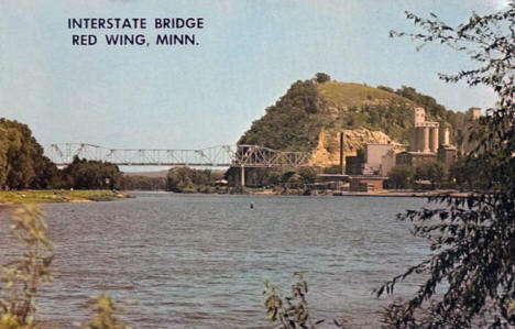 Interstate Bridge, Red Wing Minnesota, 1960's