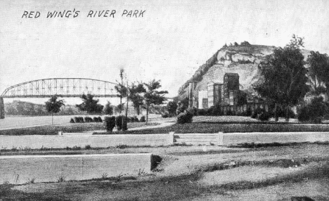 Red Wing's River Park, Red Wing Minnesota, 1912