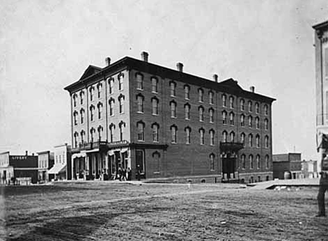 St. James Hotel, Red Wing Minnesota, 1870