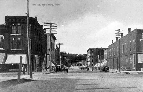 Third Street, Red Wing Minnesota, 1890