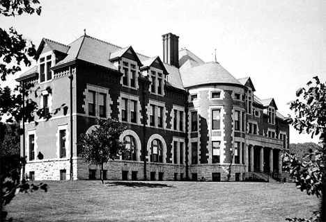 Dormitory and school building at the Red Wing Training School for Boys, 1915