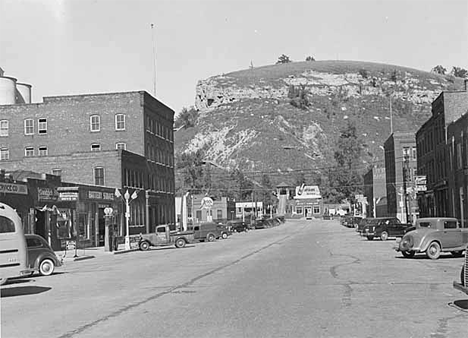View of the Main Street, Red Wing Minnesota, 1941