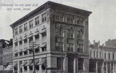 Goodhue County National Bank Building, Red Wing Minnesota, 1911