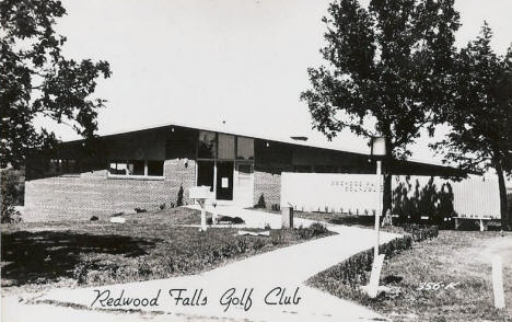 Redwood Falls Golf Club, Redwood Falls Minnesota, 1950's