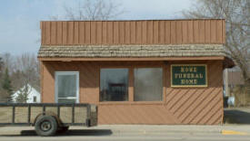 Rowe Funeral Home, Remer Minnesota