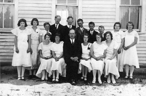 Confirmation class of 1932, Bethany Lutheran Church, Remer Minnesota