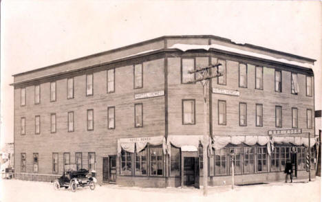 Hotel Remer, Remer Minnesota, 1910's