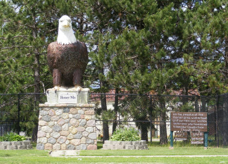 War Memorial, Remer Minnesota, 2009