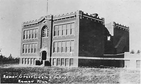 Remer Consolidated School, Remer Minnesota, 1929