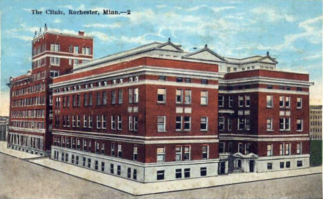 Mayo Clinic, Rochester Minnesota, 1924
