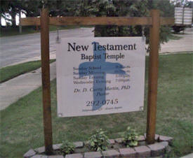 New Testament Baptist Temple, Rochester Minnesota