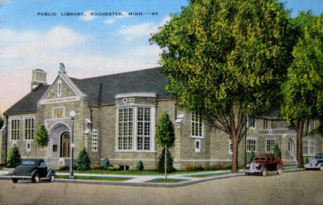 Public Library, Rochester Minnesota, 1930's