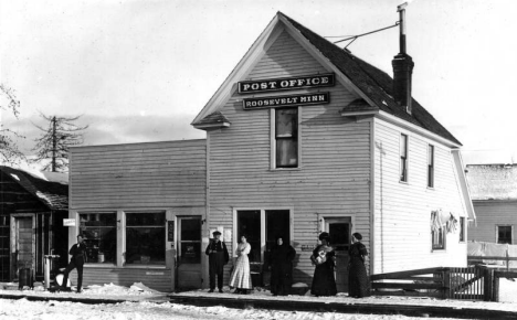 Post Office, Roosevelt Minnesota, 1910