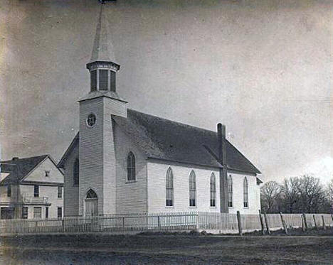 Church, Rose Creek Minnesota, 1908
