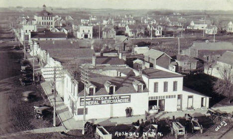 General view, Rothsay Minnesota, 1910
