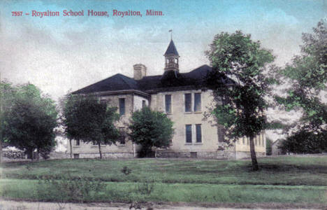 School, Royalton Minnesota, 1910's