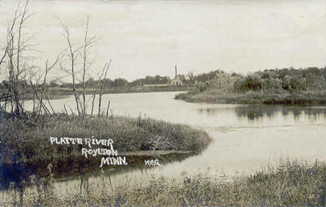 Platte River, Royalton Minnesota, 1915