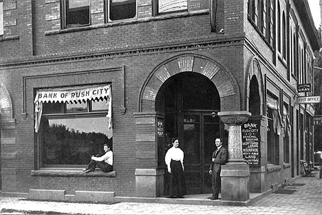 Bank of Rush City, Rush City  Minnesota, 1890