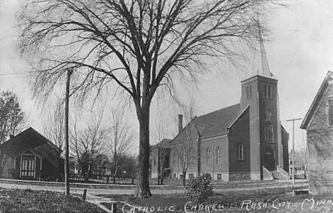 Catholic Church, Rush City Minnesota, 1908