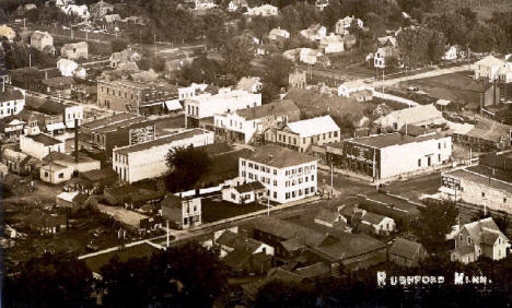 View of Rushford Minnesota, 1909