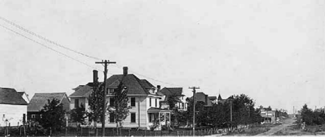 Sandstone, street scene, 1910