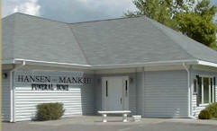 Hansen Mankie Funeral Home, Sandstone MN