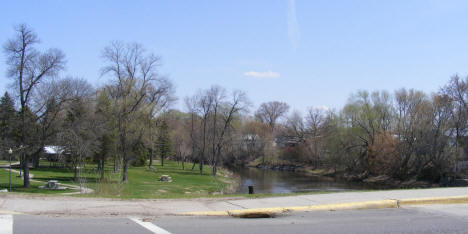 Park and Sauk River, Sauk Centre Minnesota, 2009