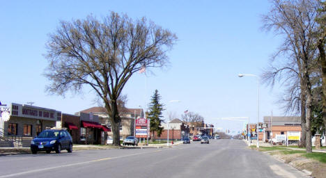 Street scene, Sauk Centre Minnesota, 2009