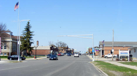 Street scene, Sauk Centre Minnesota, 2009