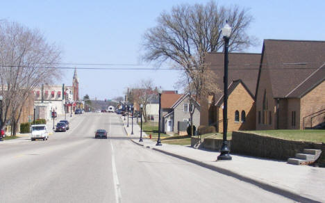 Street scene, Sauk Centre Minnesota, 2009