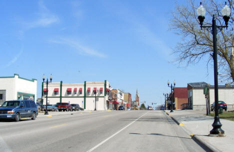 Street scene, Sauk Centre Minnesota, 2009