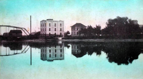 Mill Pond, Sauk Centre Minnesota, 1913