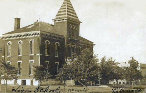 High School, Sauk Centre Minnesota, 1906