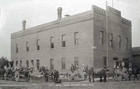 City Hall, Sauk Centre Minnesota, 1910