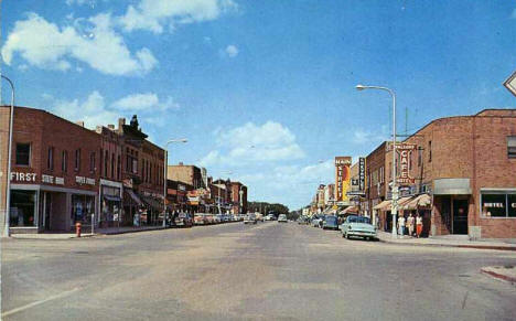 Main Street, Sauk Centre Minnesota, 1950's