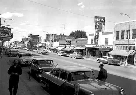 Main Street, Sauk Centre Minnesota, 1958