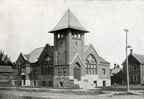 Congregational Church, Sauk Centre Minnesota, 1920's?
