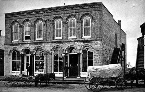 Pendergast Block, Sauk Centre Minnesota, 1877