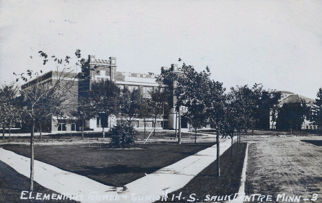 Elementary and Junior High School, Sauk Centre Minnesota, 1920
