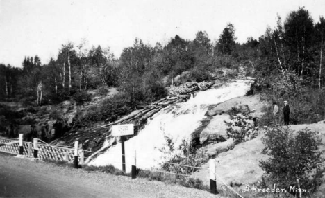 Temperance River, Schroeder Minnesota, 1940's