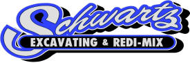 schwartz excavating & redi-mix logo