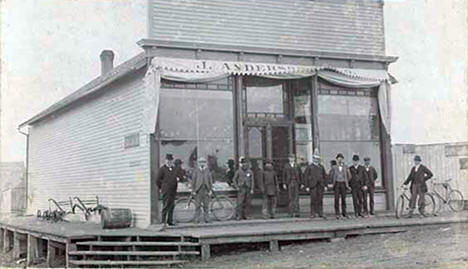 Anderson's Store, Sebeka Minnesota, 1895