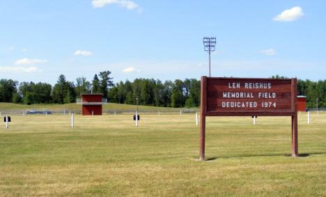 Len Reishus Memorial Field, Sebeka Minnesota, 2007