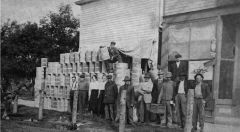 Sebeka Cooperative Store in 1920