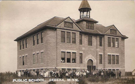 Public School, Sebeka Minnesota, 1908