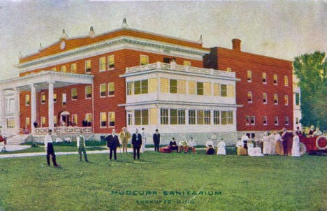 Mudcura Sanitarium, Shakopee Minnesota, 1913