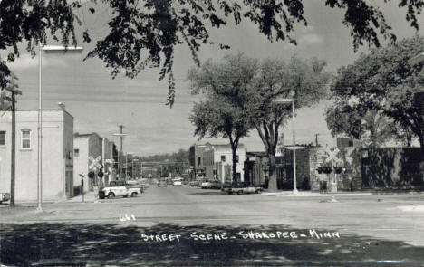 Street Scene, Shakopee Minnesota, 1960's